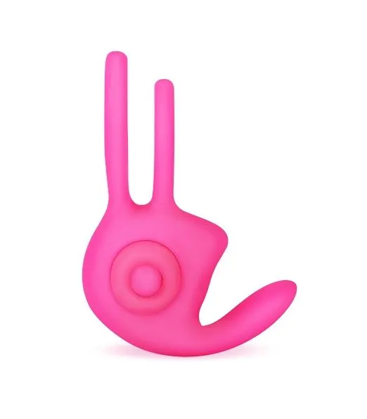 виброкольцо lovetoy power clit duo, розовое в Новом Уренгое