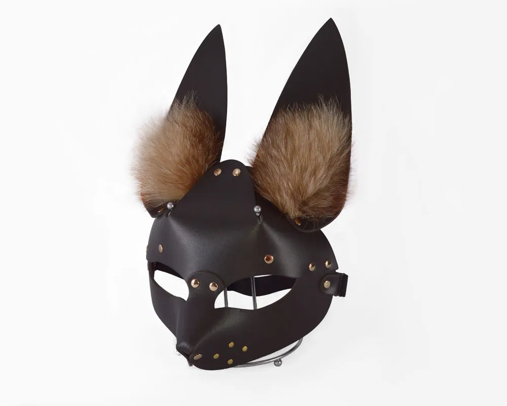 маска заяц  коричневая 3415-8 в Новом Уренгое