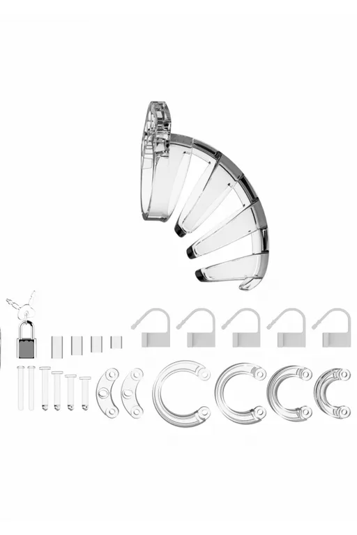 мужской пояс верности cock cage  model 02 chastity 3.5" в Новом Уренгое