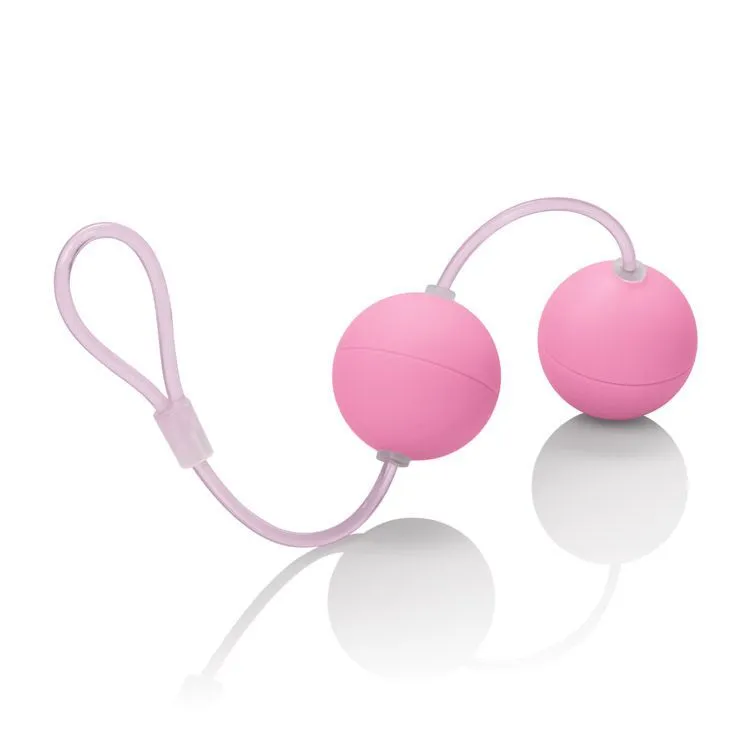 вагинальные шарики california exotic novelties love balls duo lover, розовые в Новом Уренгое