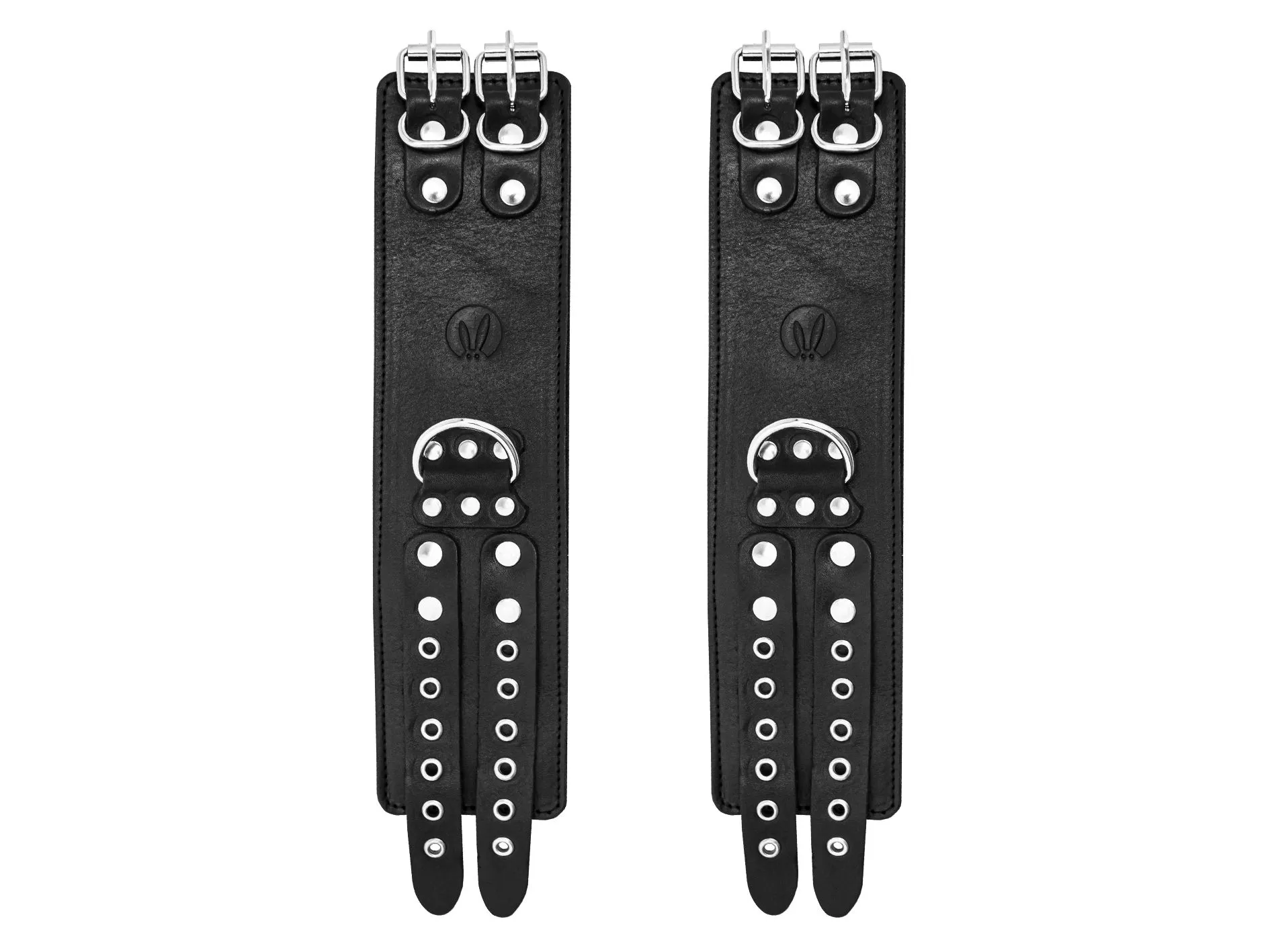 наручи декоративные широкие pinkrabbit с подкладкой, черные в Новом Уренгое