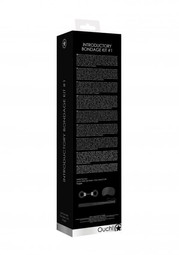набор для связывания introductory bondage kit #1shots media, черный в Новом Уренгое