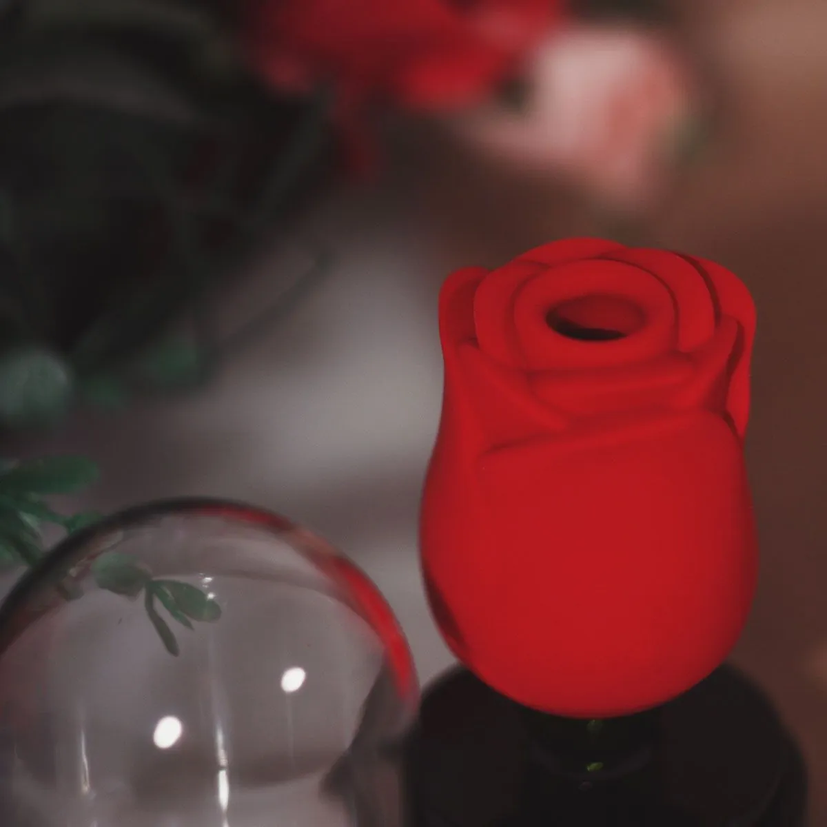 вибромассажер роза, красный в Новом Уренгое