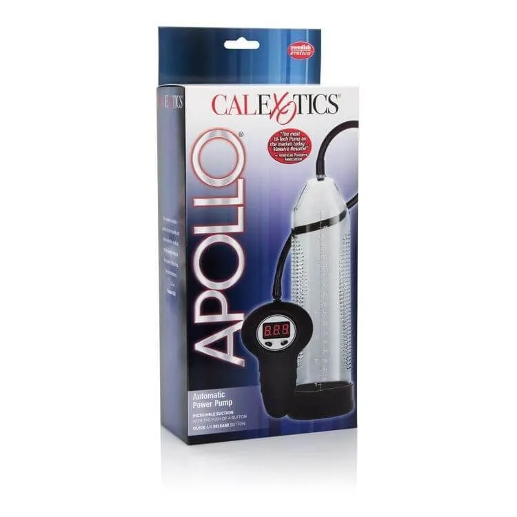 помпа california exotic novelties apollo power pump, прозрачная в Новом Уренгое