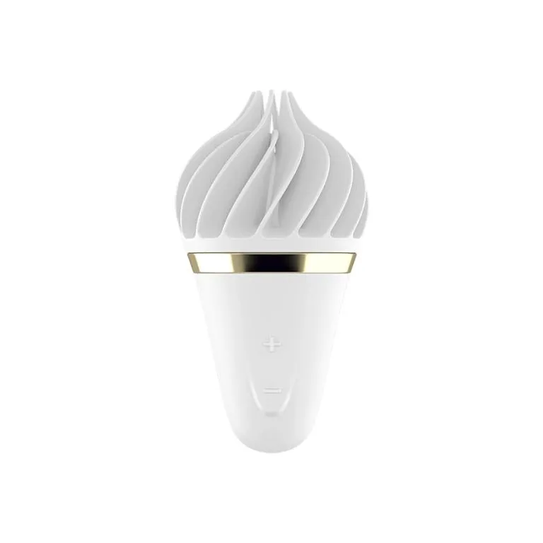 мини стимулятор sweet treat - белый с золотым в Новом Уренгое