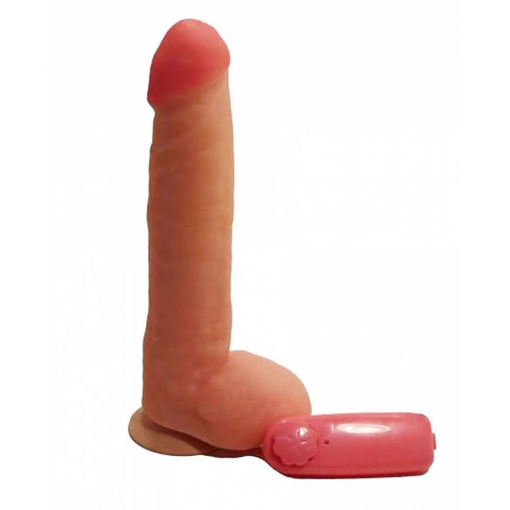 Вибратор Lovetoy с выносным ДУ, телесный