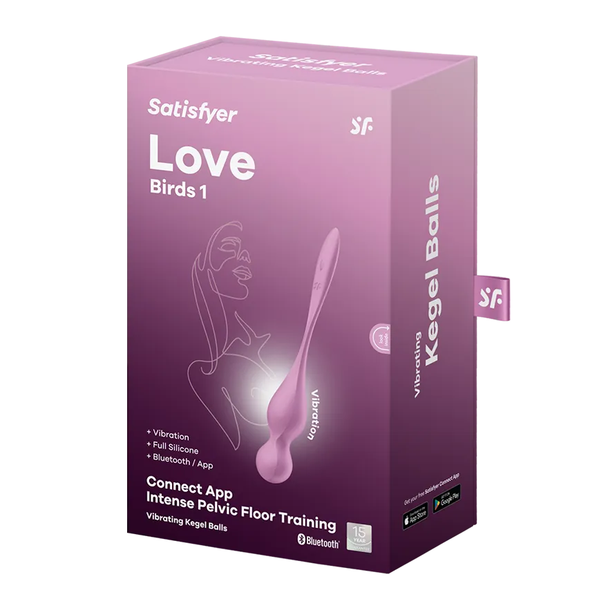 вагинальные шарики с вибрацией satisfyer love birds 1 pink 002927sa в Новом Уренгое