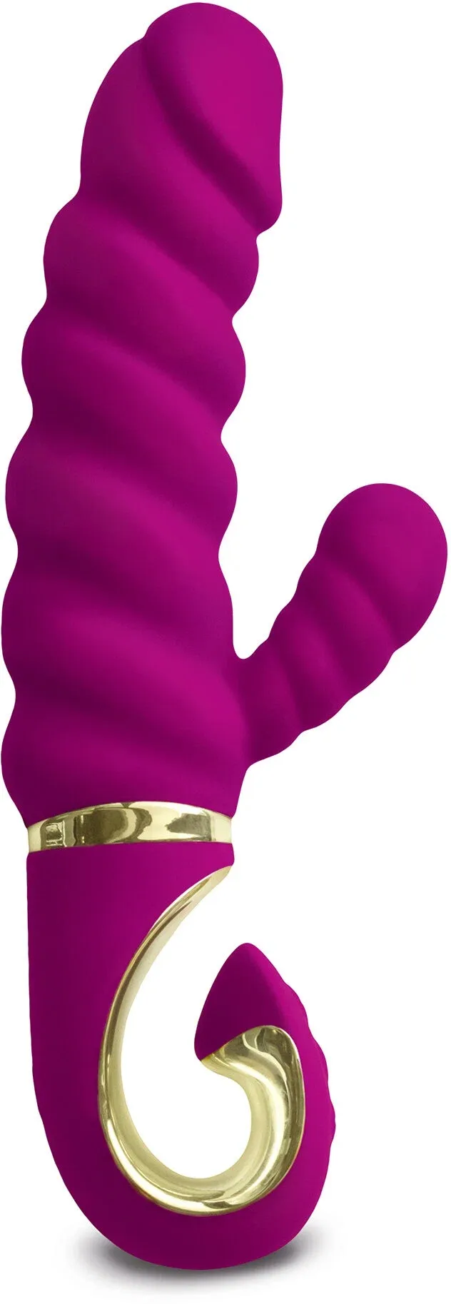 витой вибростимулятор gvibe с клиторальным стимулятором, фиолетовый в Новом Уренгое
