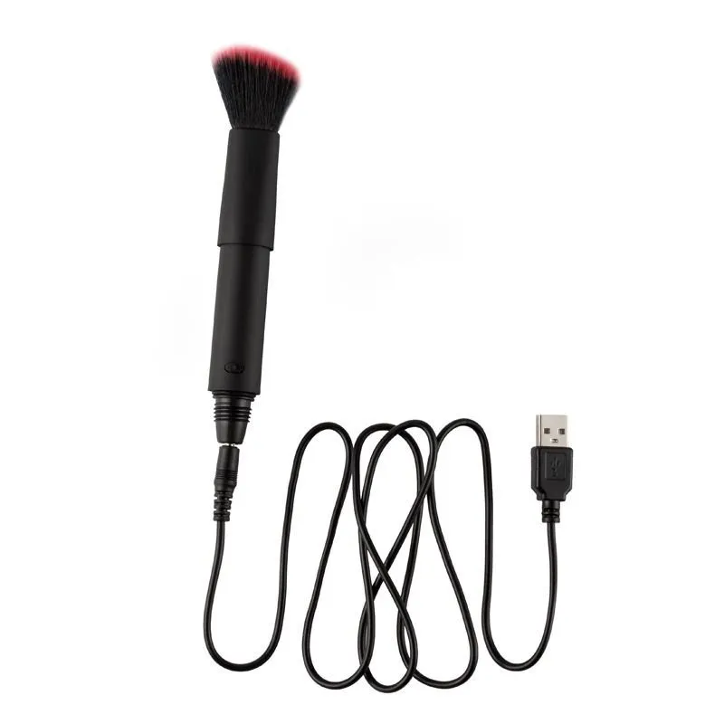 вибромассажер кисть pinkrabbit, чёрный в Новом Уренгое