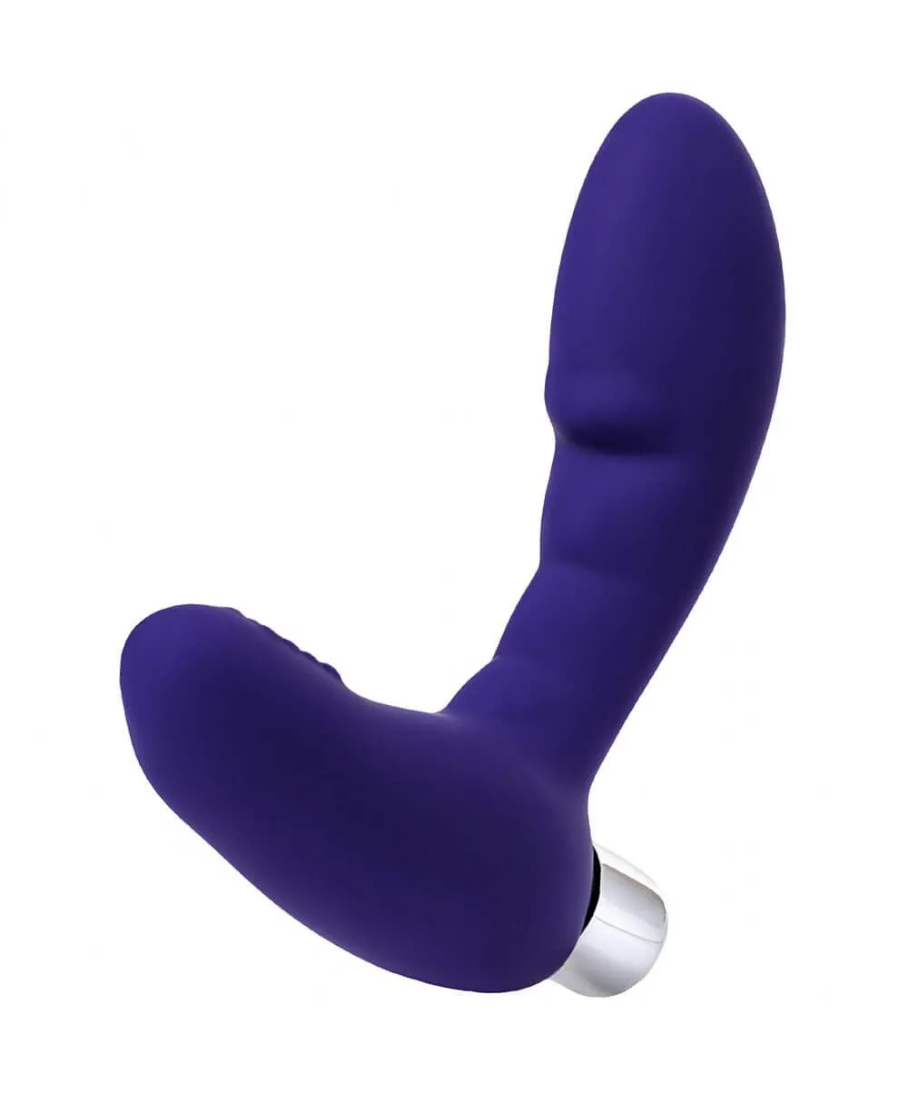 Анальный вибростимулятор изогнутый ToDo by Toyfa Bruman, фиолетовый