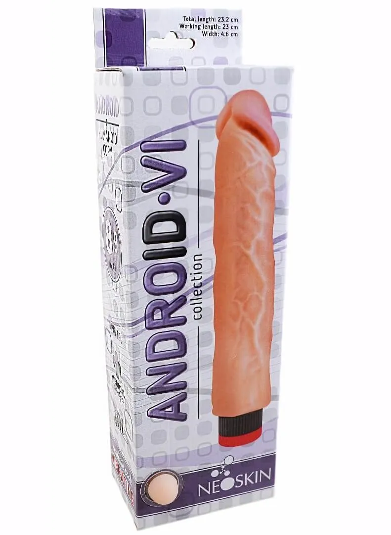 вибратор lovetoy android long, телесный в Новом Уренгое