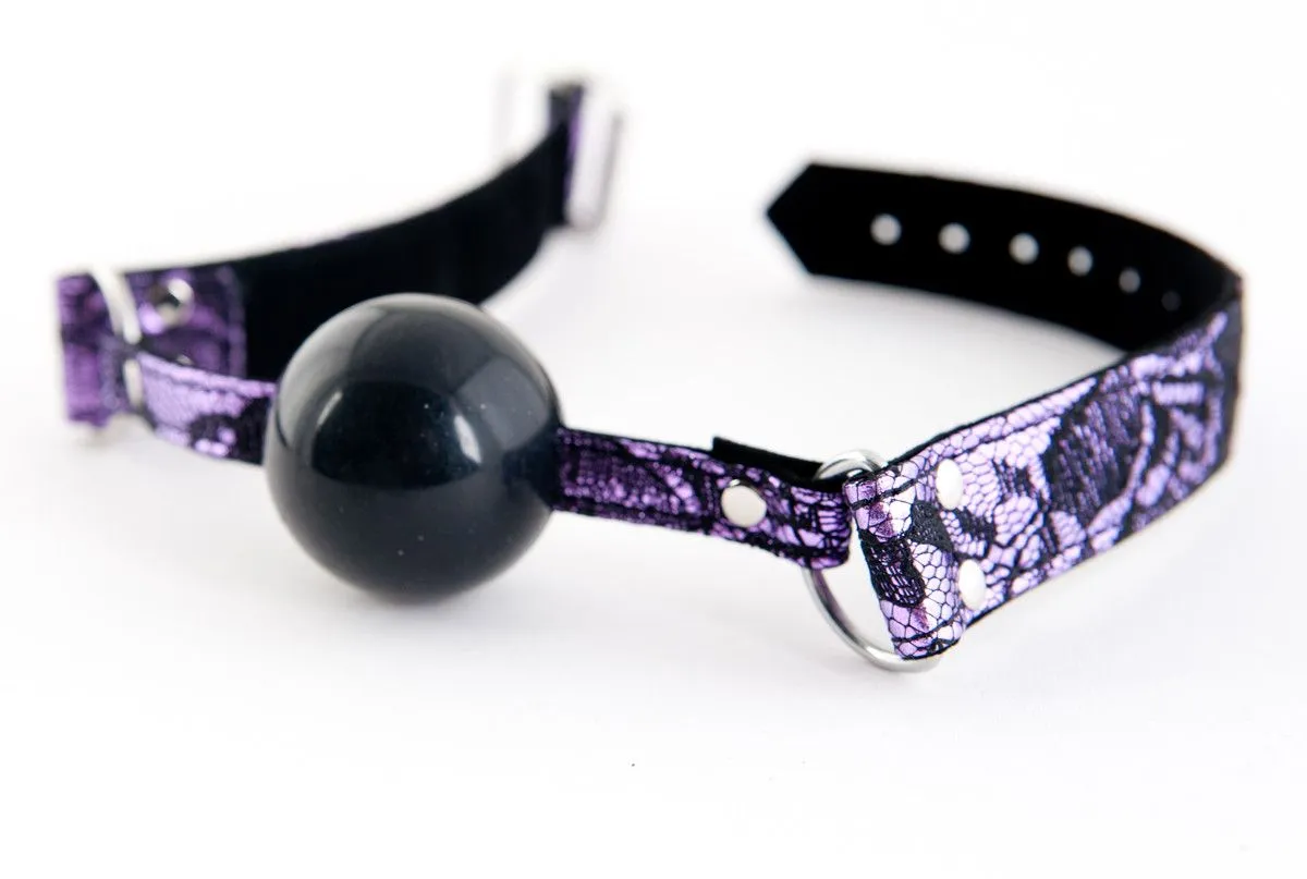 кляп toyfa marcus на кружевном ремешке, силикон, розовый, 62 см в Новом Уренгое