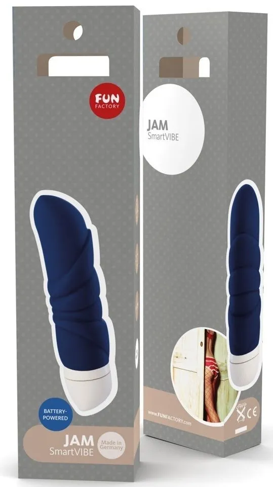 вибратор fun factory jam, синий в Новом Уренгое