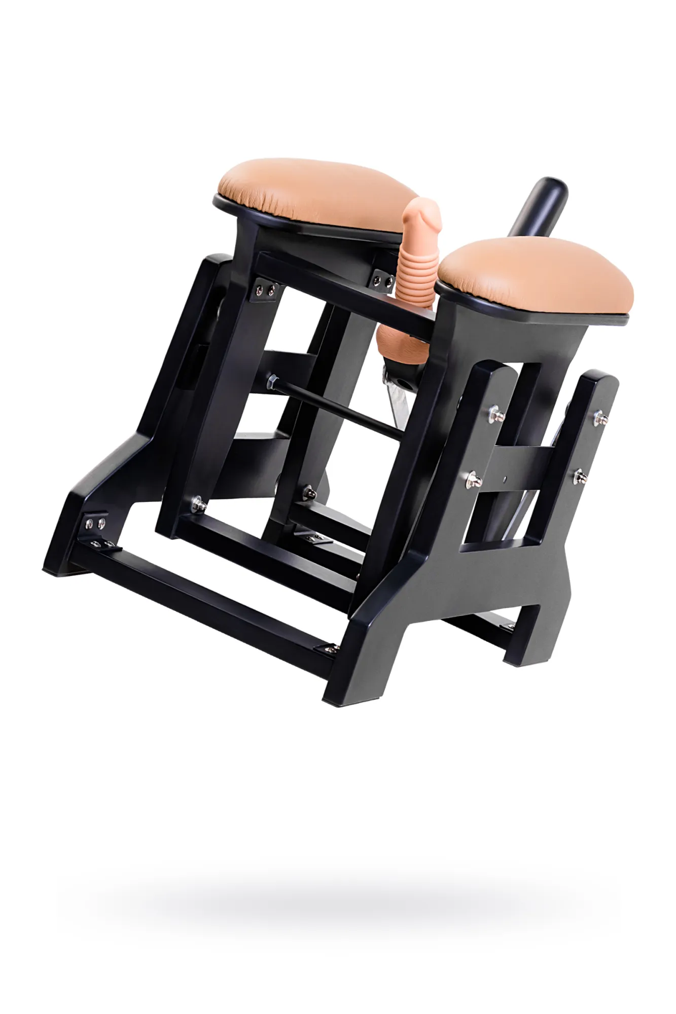 секс-тренажер diva love rider, с двумя насадками, металл, телесный, 57 см в Новом Уренгое