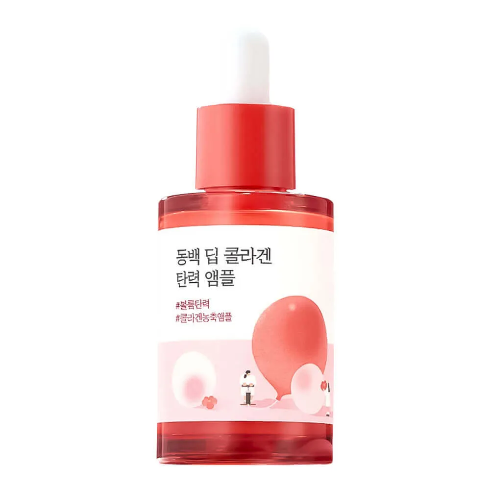 round lab camellia deep collagen firming ampoule, укрепляющая коллагеновая ампула с камелией 30 мл в Новом Уренгое