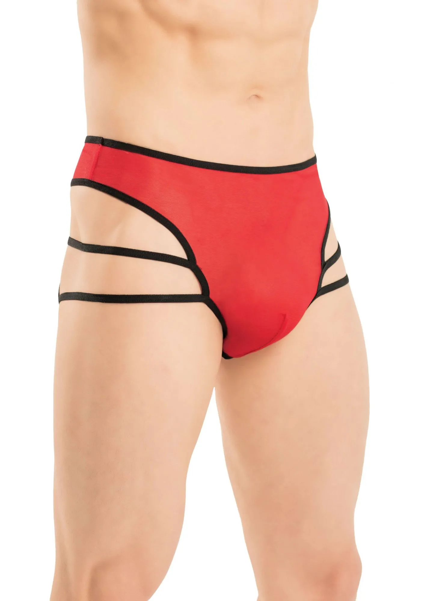 Эротическое трусы мужские flirton, красные в Новом Уренгое