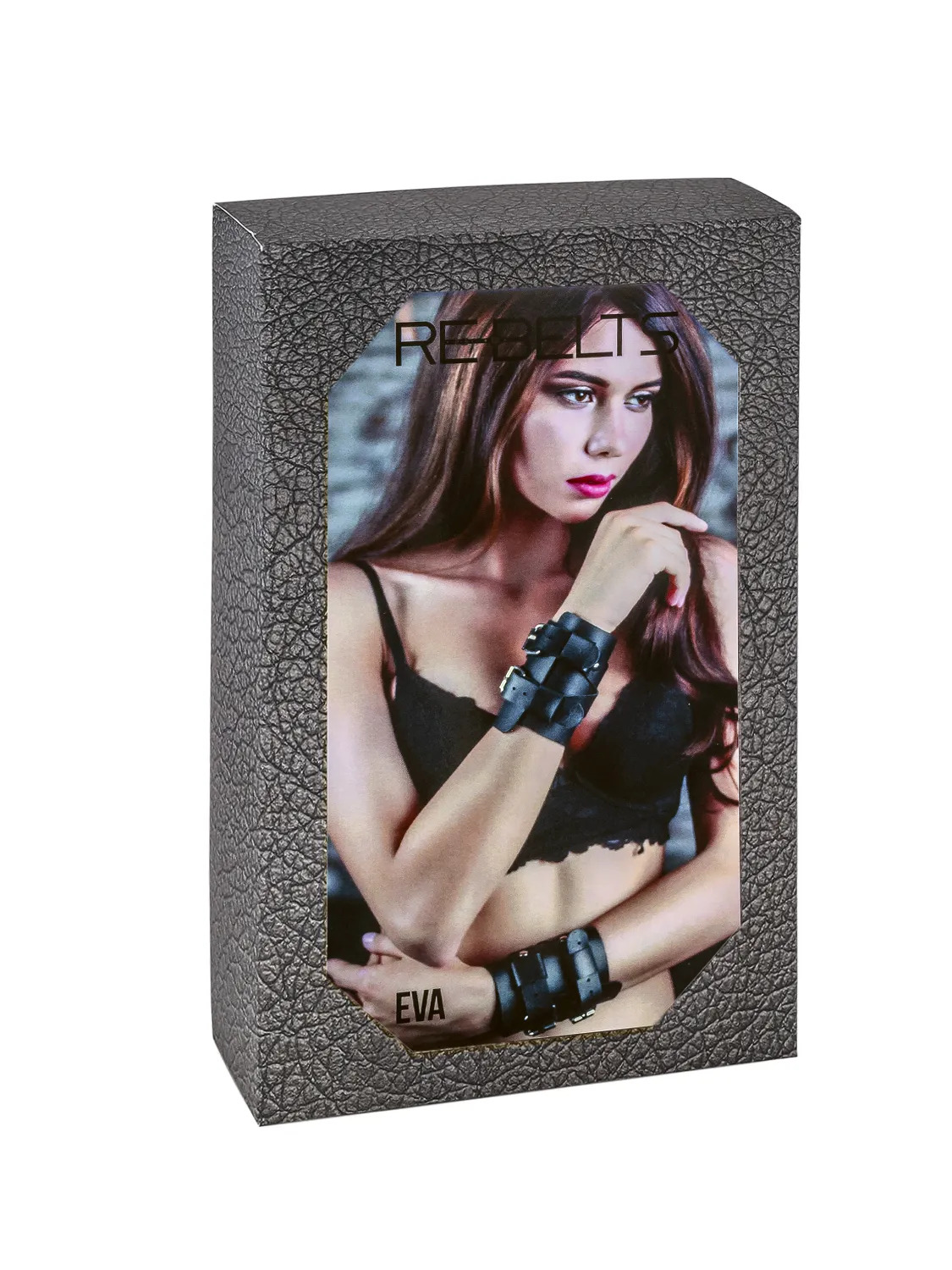 наручники черные eva black 7729rebelts в Новом Уренгое