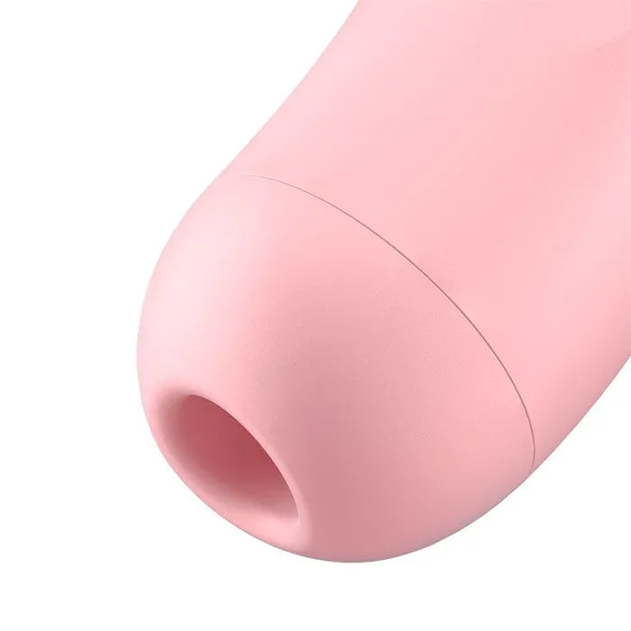 вакуум-волновой бесконтактный стимулятор клитора satisfyer curvy 2+, светло-розовый в Новом Уренгое