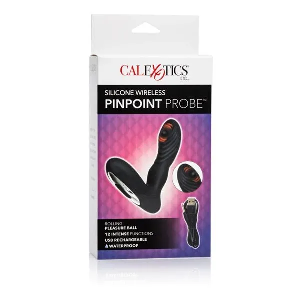 стимулятор простаты california exotic novelties wireless pinpoint probe, черный в Новом Уренгое