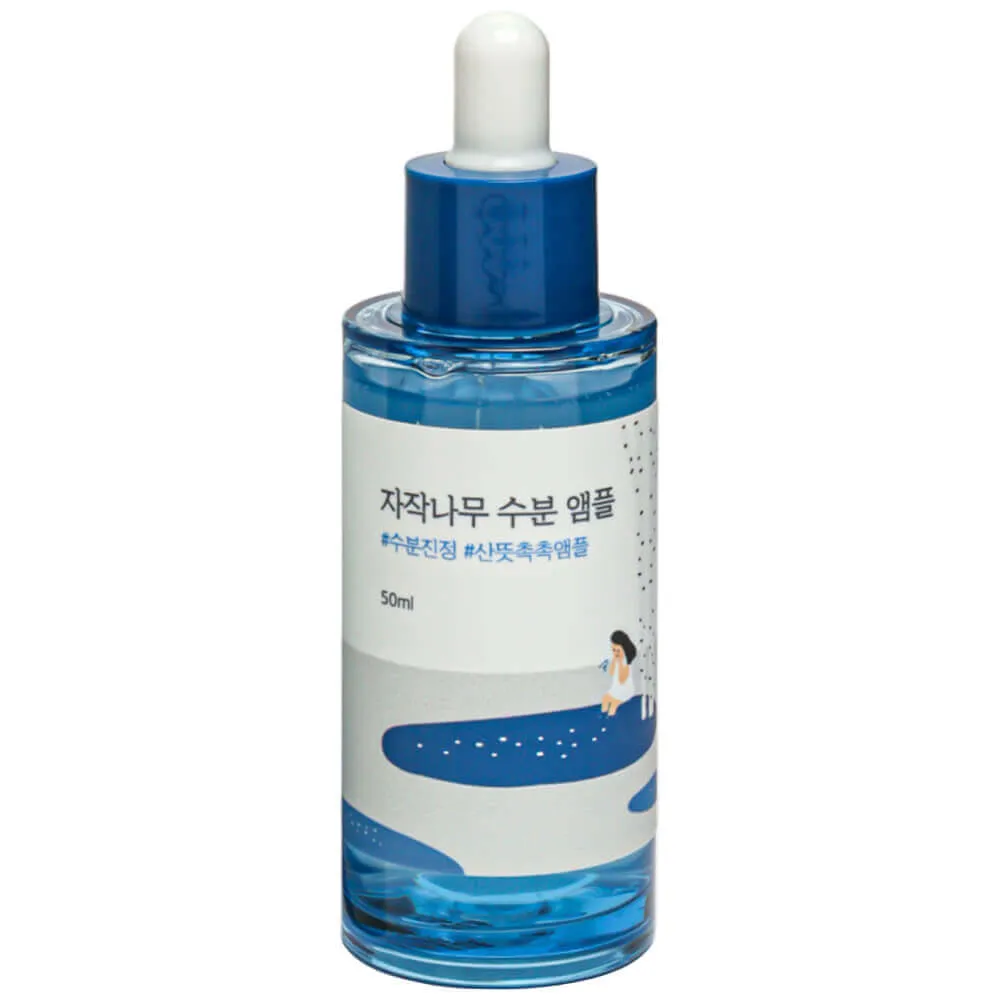 round lab birch juice moisturizing ampoule, липосомальная ампула для интенсивного увлажнения 50 мл в Новом Уренгое