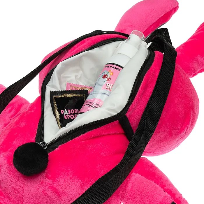 рюкзак pinkrabbit с логотипом и лапками антистресс в Новом Уренгое