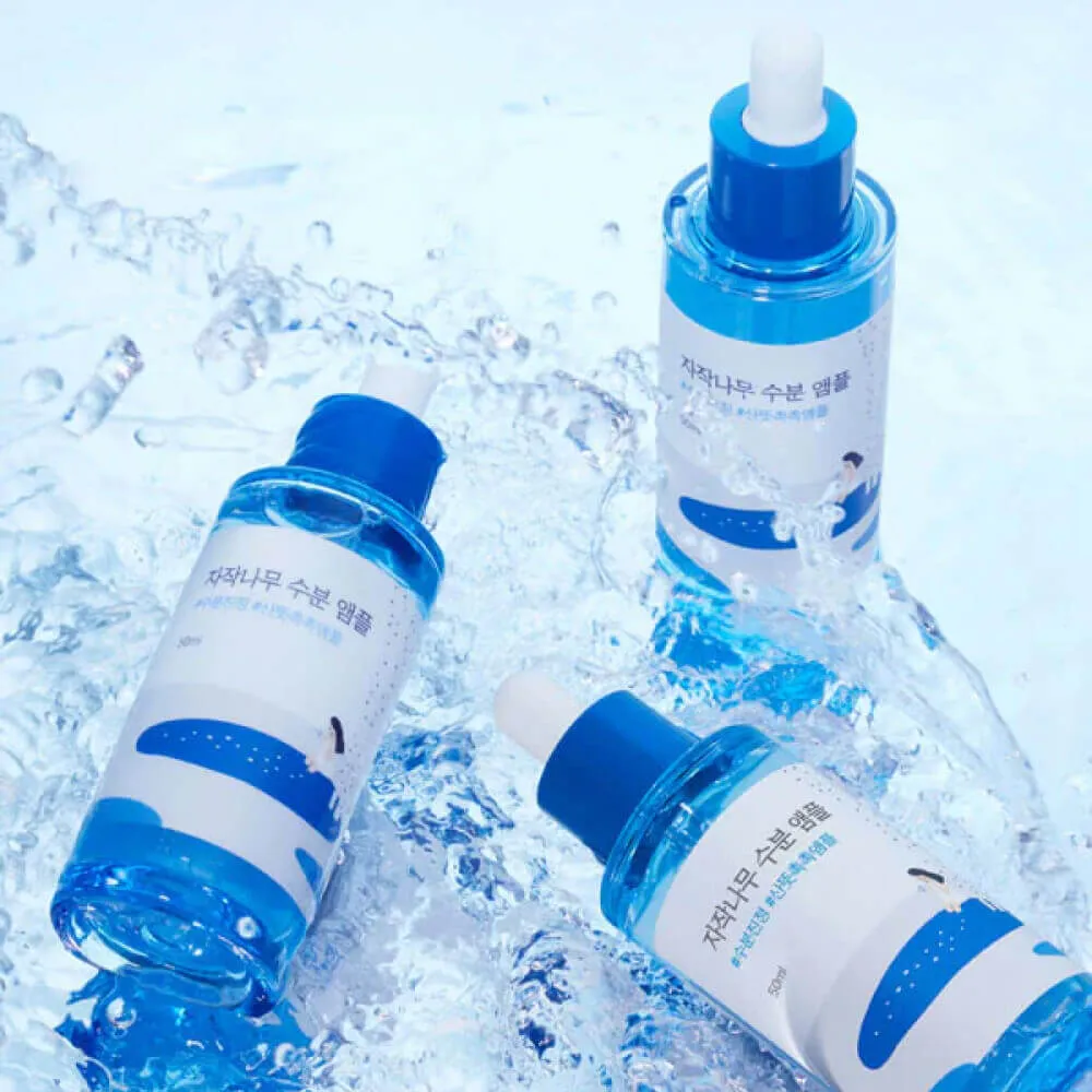 round lab birch juice moisturizing ampoule, липосомальная ампула для интенсивного увлажнения 50 мл в Новом Уренгое