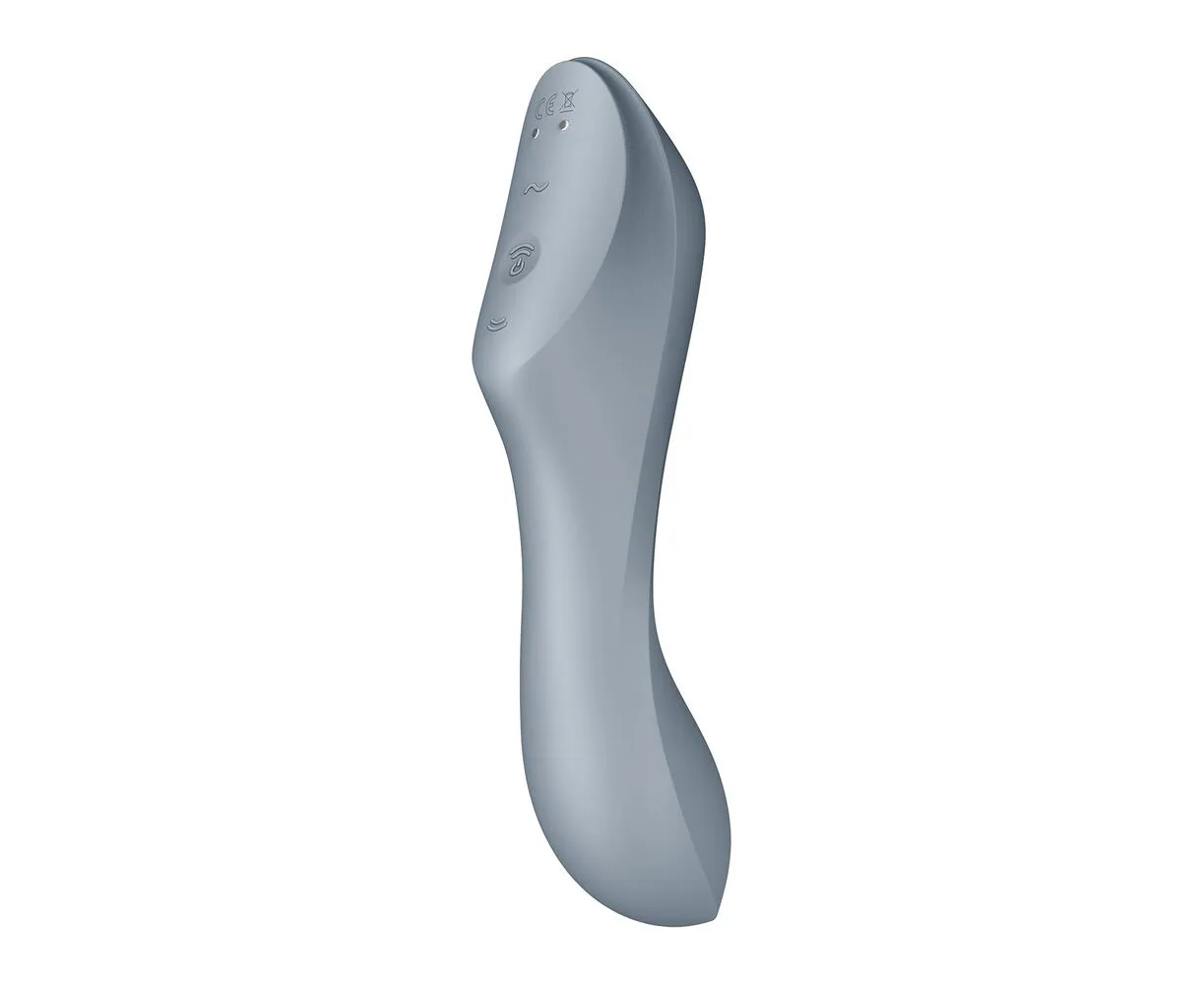 вакуумный массажер satisfyer curvy trinity 3 bluegrey 036533sa в Новом Уренгое