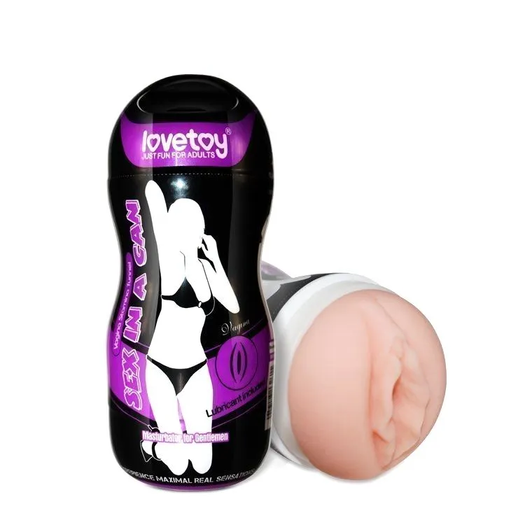Мастурбатор Lovetoy Sex In A Can Vagina Stamina Tunnel, телесный