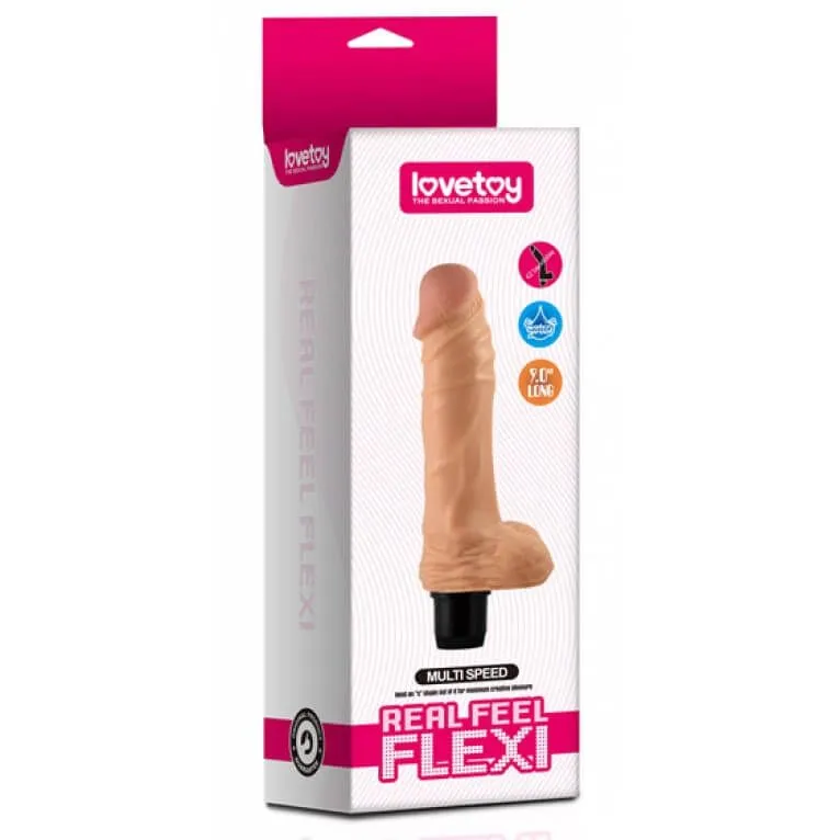 вибратор lovetoy real feel flexi, телесный в Новом Уренгое