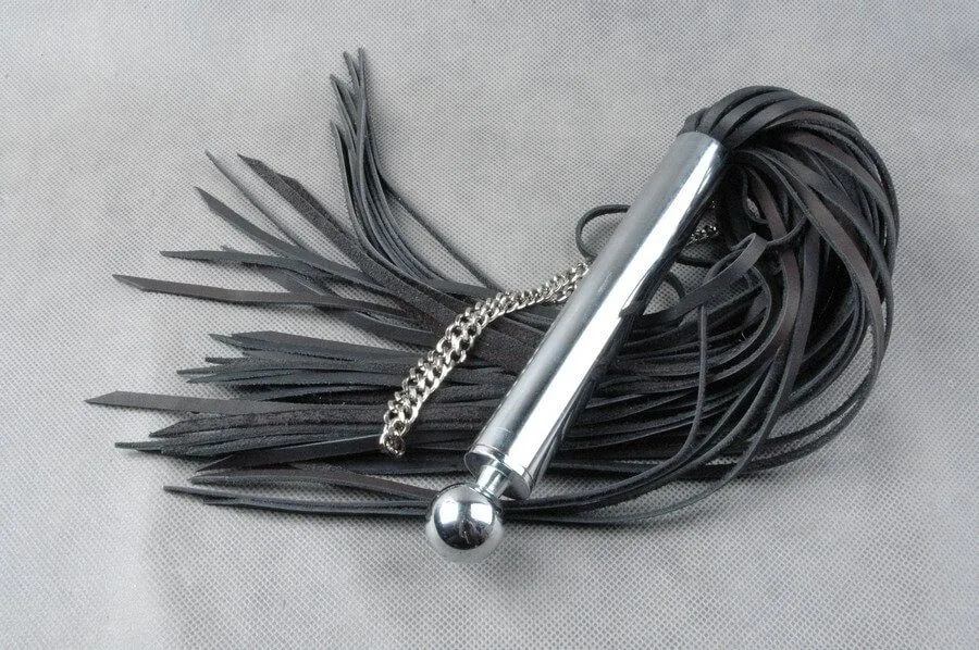 плетка beastly серебряная мечта, 55 см, чёрная в Новом Уренгое