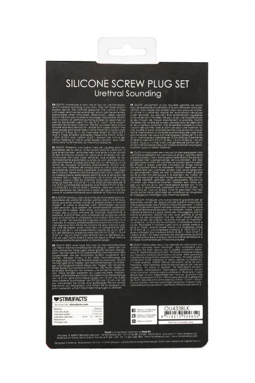 набор из трех стимуляторов уретры (струн) silicone rugged nail plug set в Новом Уренгое