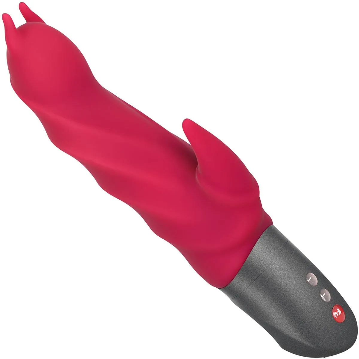 вибратор fun factory darling devil battery plus, малиновый в Новом Уренгое