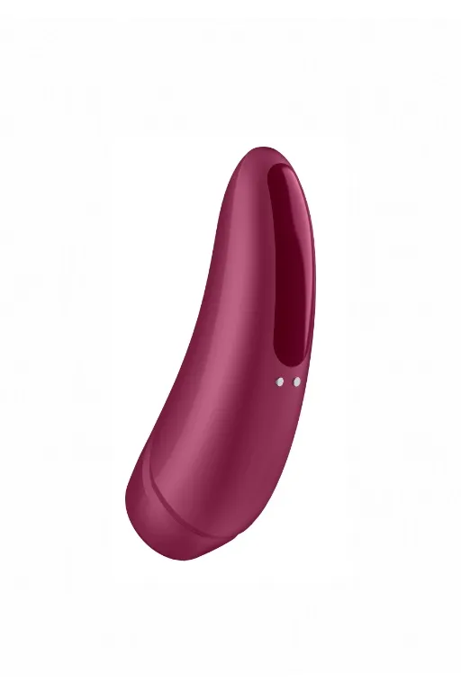 вакуумный массажер с вибрацией satisfyer curvy 1 plus rose red 001821sa в Новом Уренгое