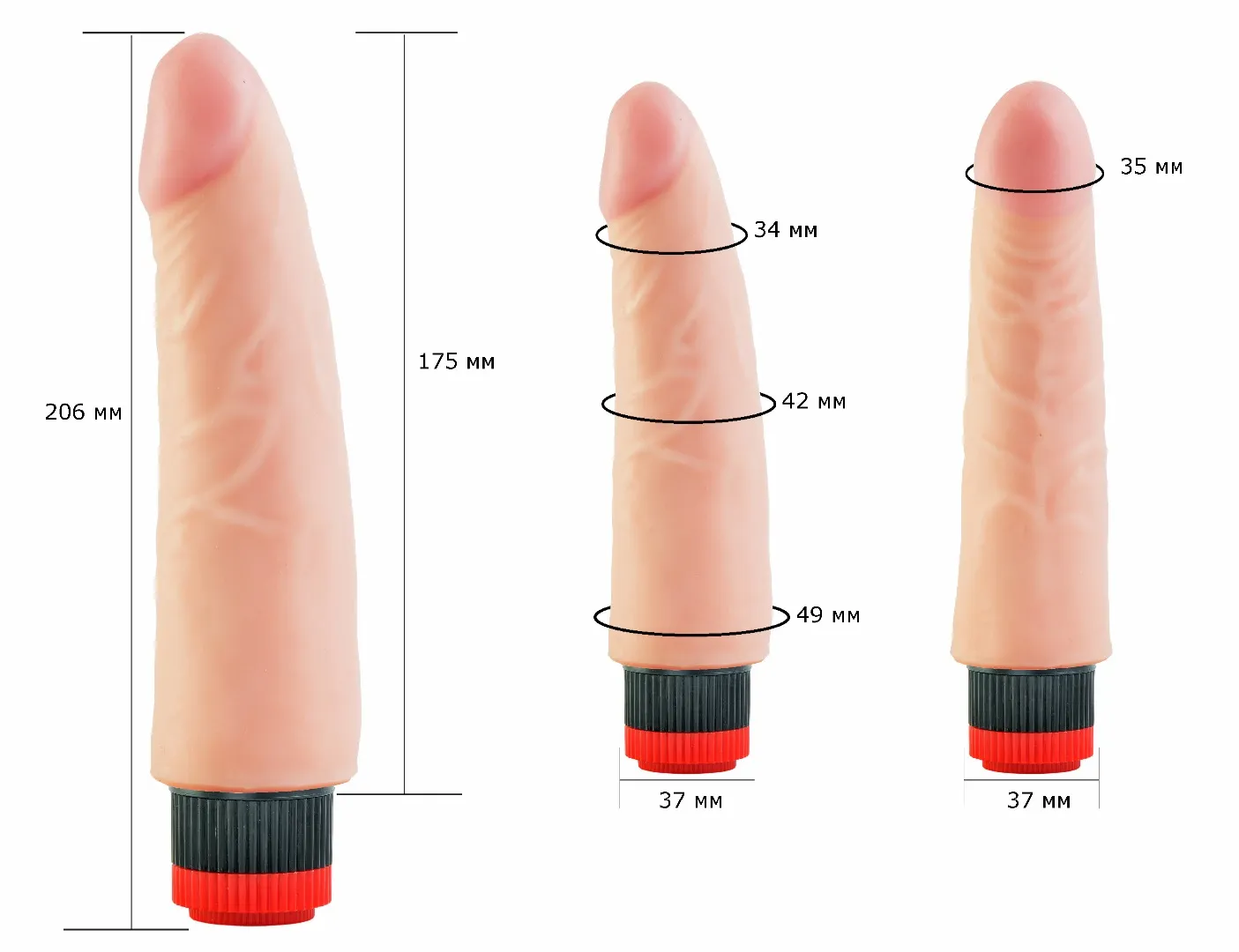 вибромассажёр cock next 6"8 602205ru в Новом Уренгое