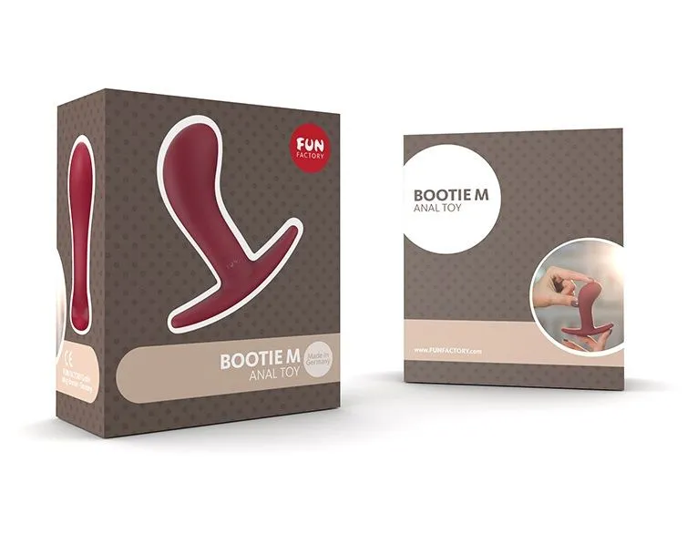 анальный стимулятор fun factory bootie medium, бордовый в Новом Уренгое
