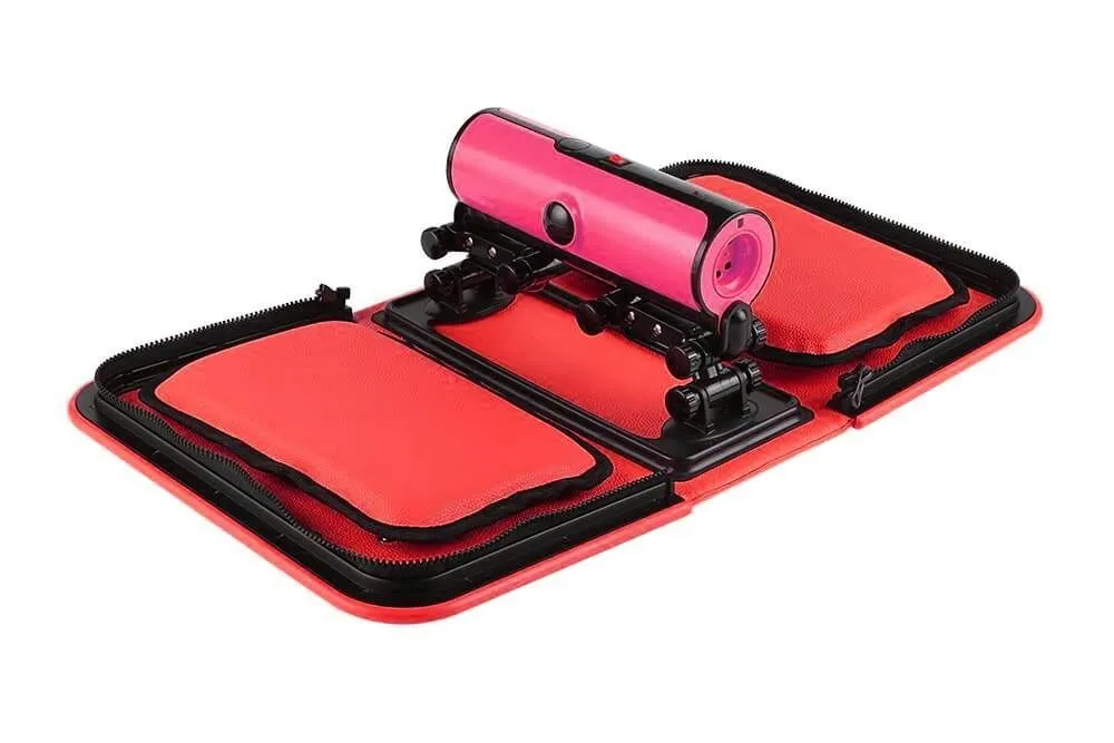 секс-машина в сумке pinkrabbit 310-x5, красная в Новом Уренгое