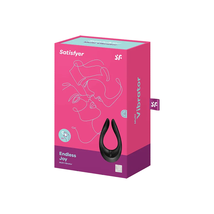 cтимулятор satisfyer endless joy, черный в Новом Уренгое