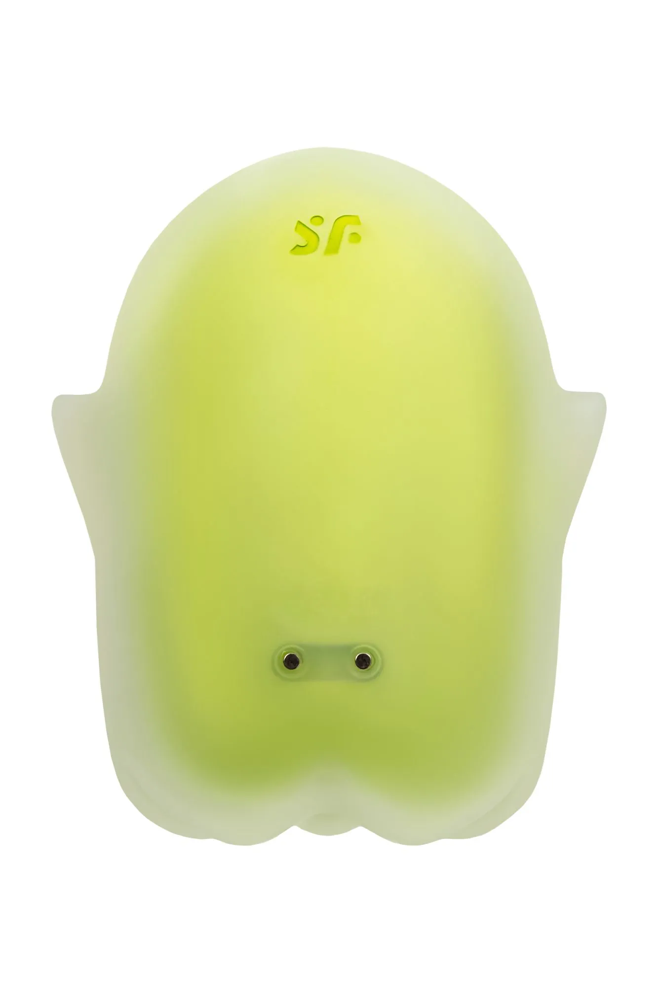 вакуум-волновой бесконтактный стимулятор клитора satisfyer glowing ghost, силикон, желтый, 8,4 см в Новом Уренгое