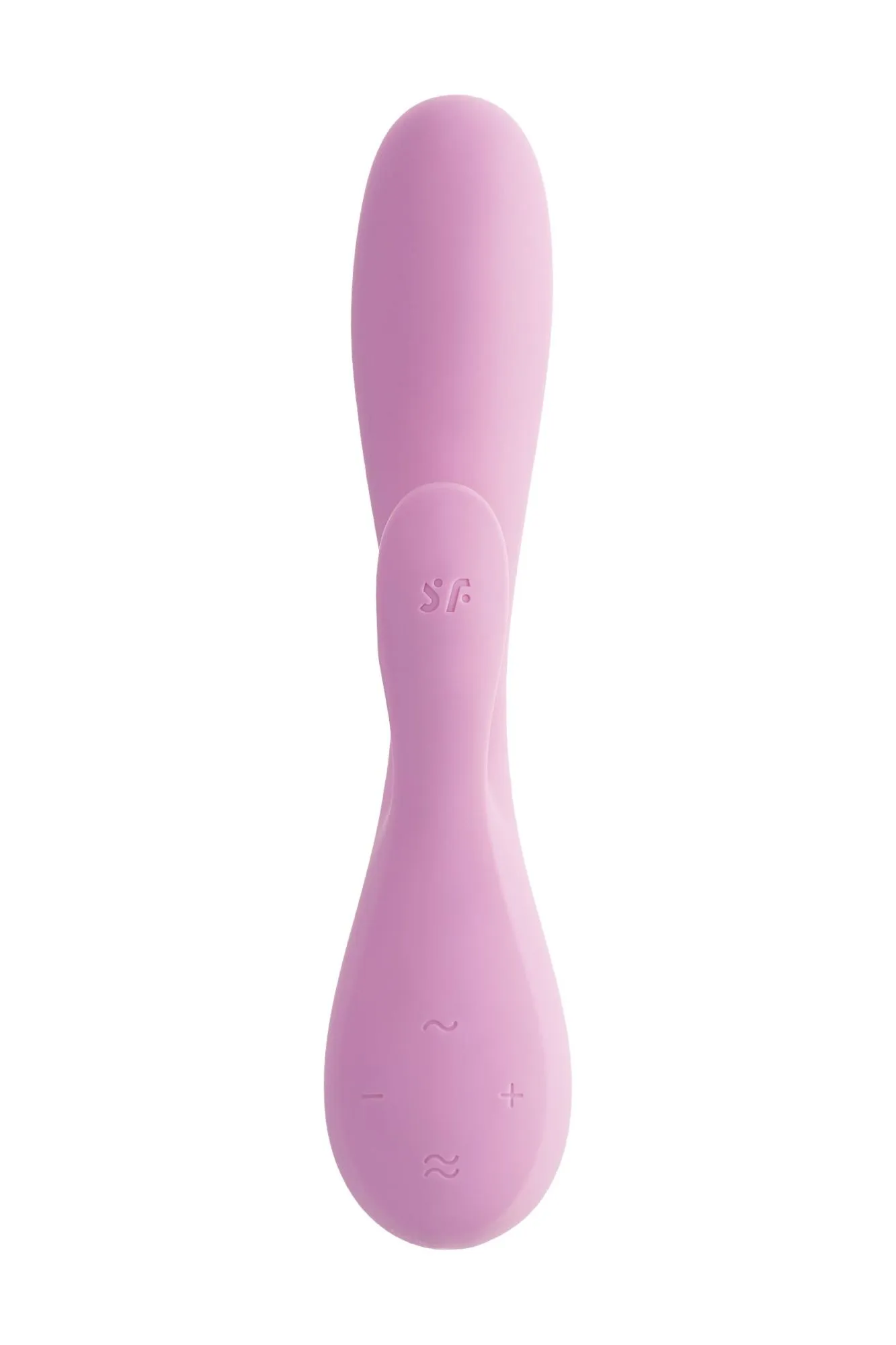 нереалистичный вибратор satisfyer mono flex, силикон, розовый, 20,4 см. в Новом Уренгое