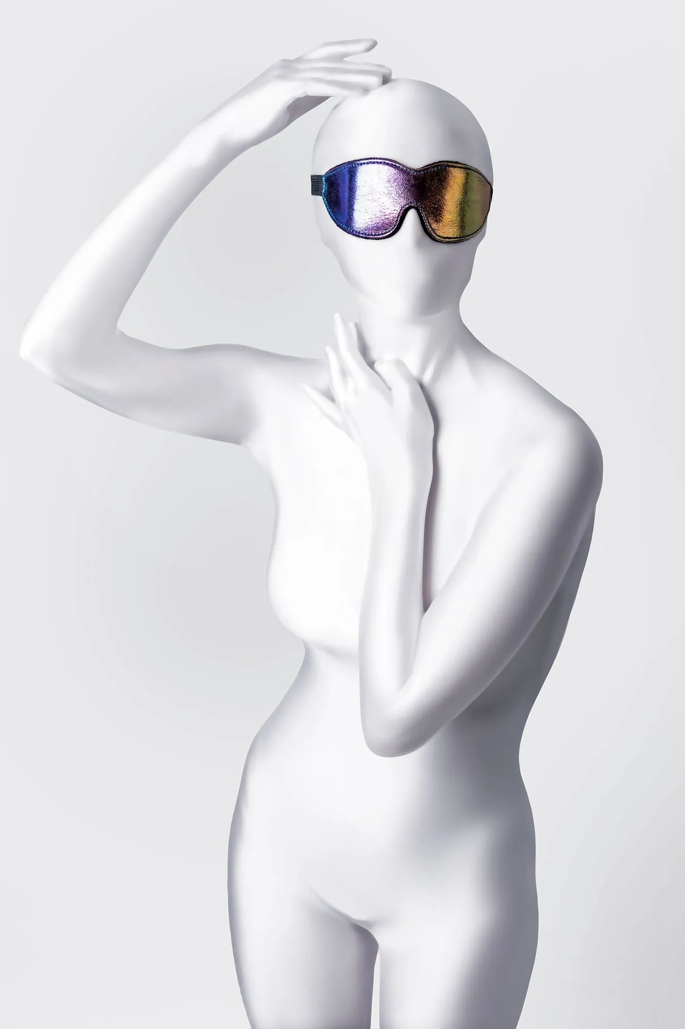 маска anonymo #0201, pvc, принт, 27,5 см в Новом Уренгое