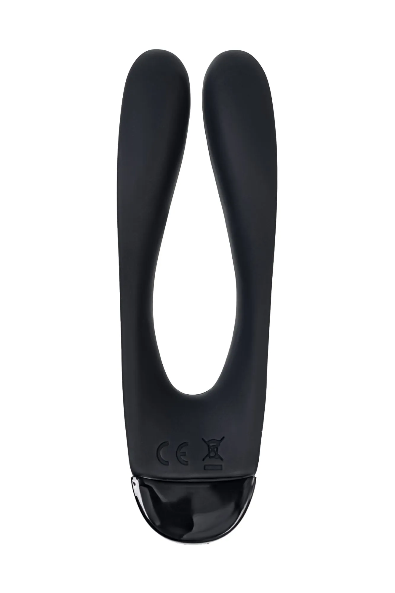 многофункциональный стимулятор для пар satisfyer partner candy cane, силикон, чёрный в Новом Уренгое