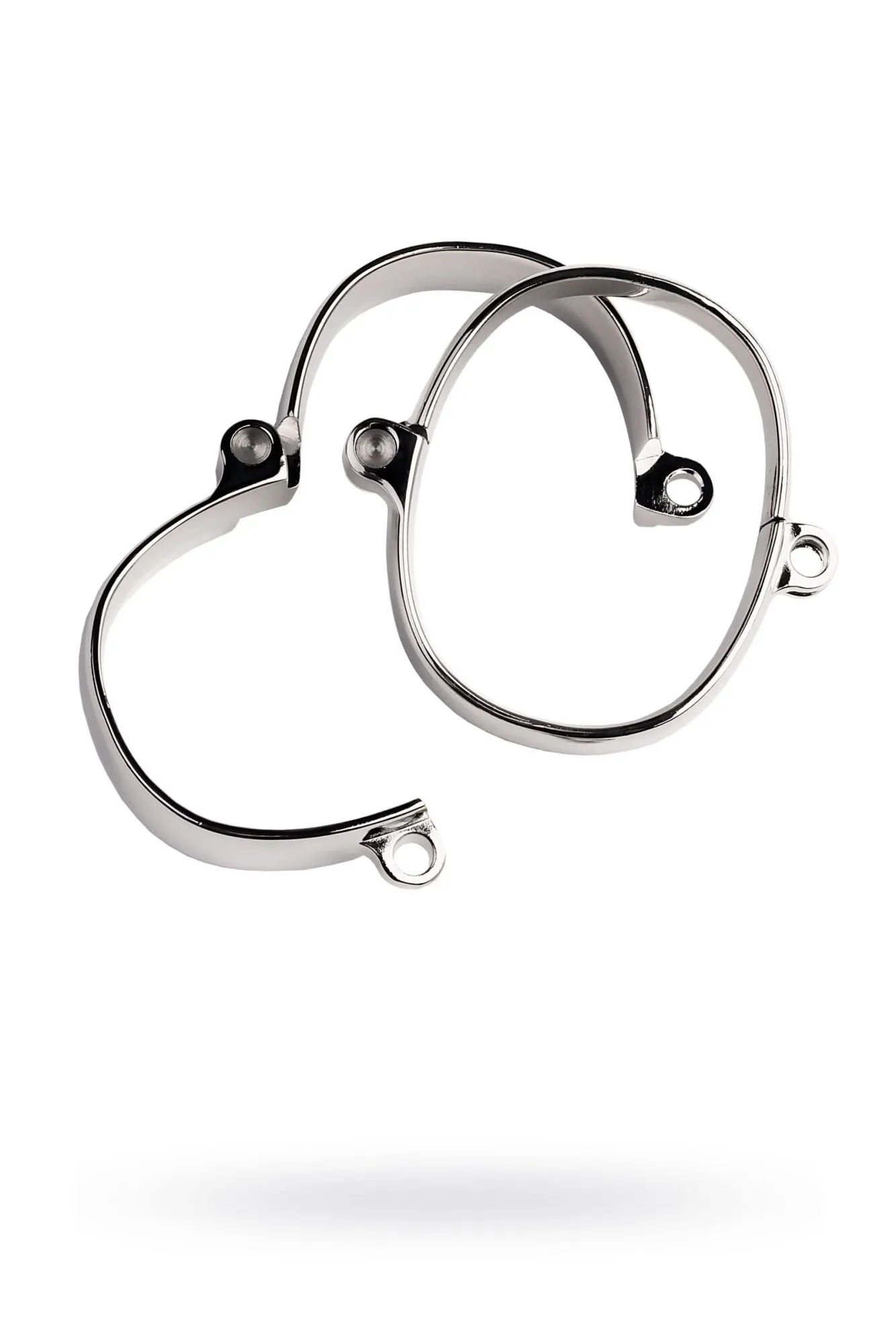 наручники, toyfa metal, серебристые, 6,5х8 см в Новом Уренгое