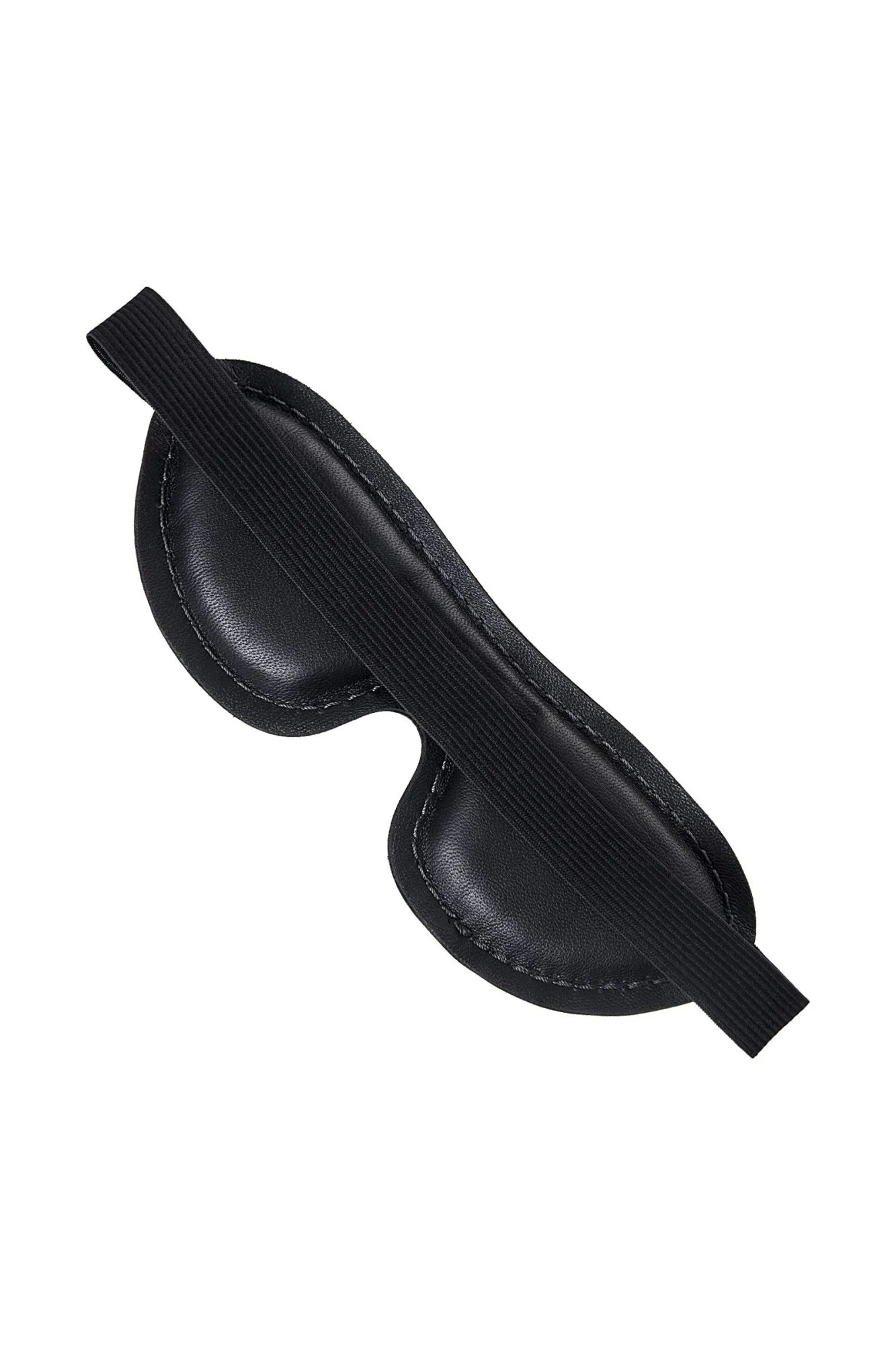 маска pecado bdsm, мягкая закрытая овальная, натуральная кожа, черная в Новом Уренгое