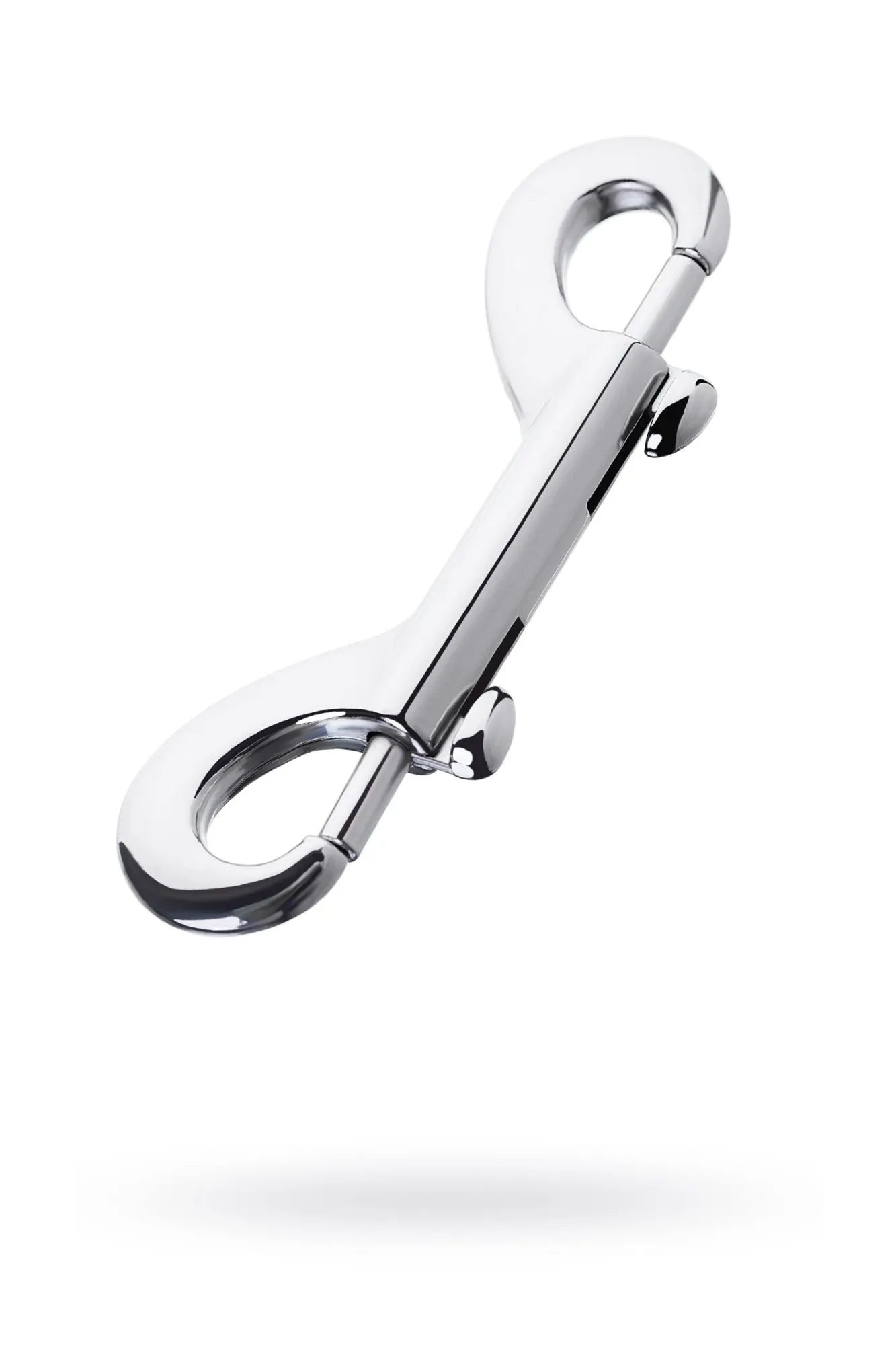 карабин двусторонний toyfa metal, металл, серебряный, 9 см в Новом Уренгое