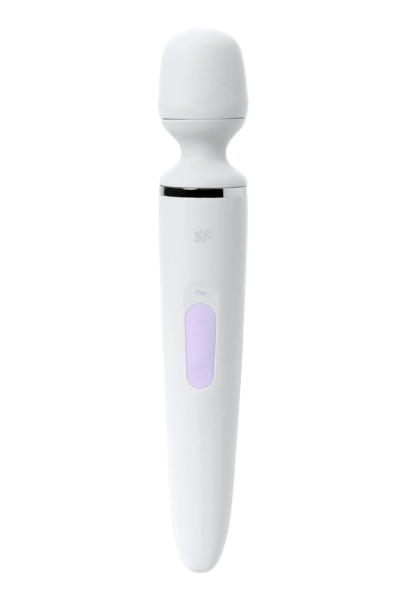нереалистичный вибратор satisfyer woman wand, abs пластик, белый, 34 см. в Новом Уренгое