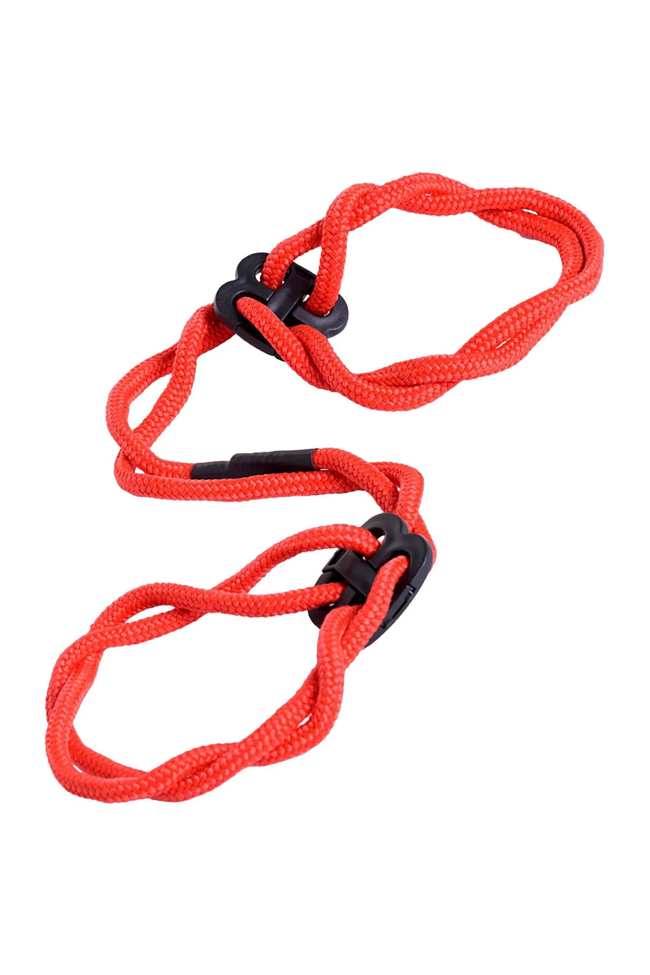 оковы toyfa theatre веревочные, красные в Новом Уренгое