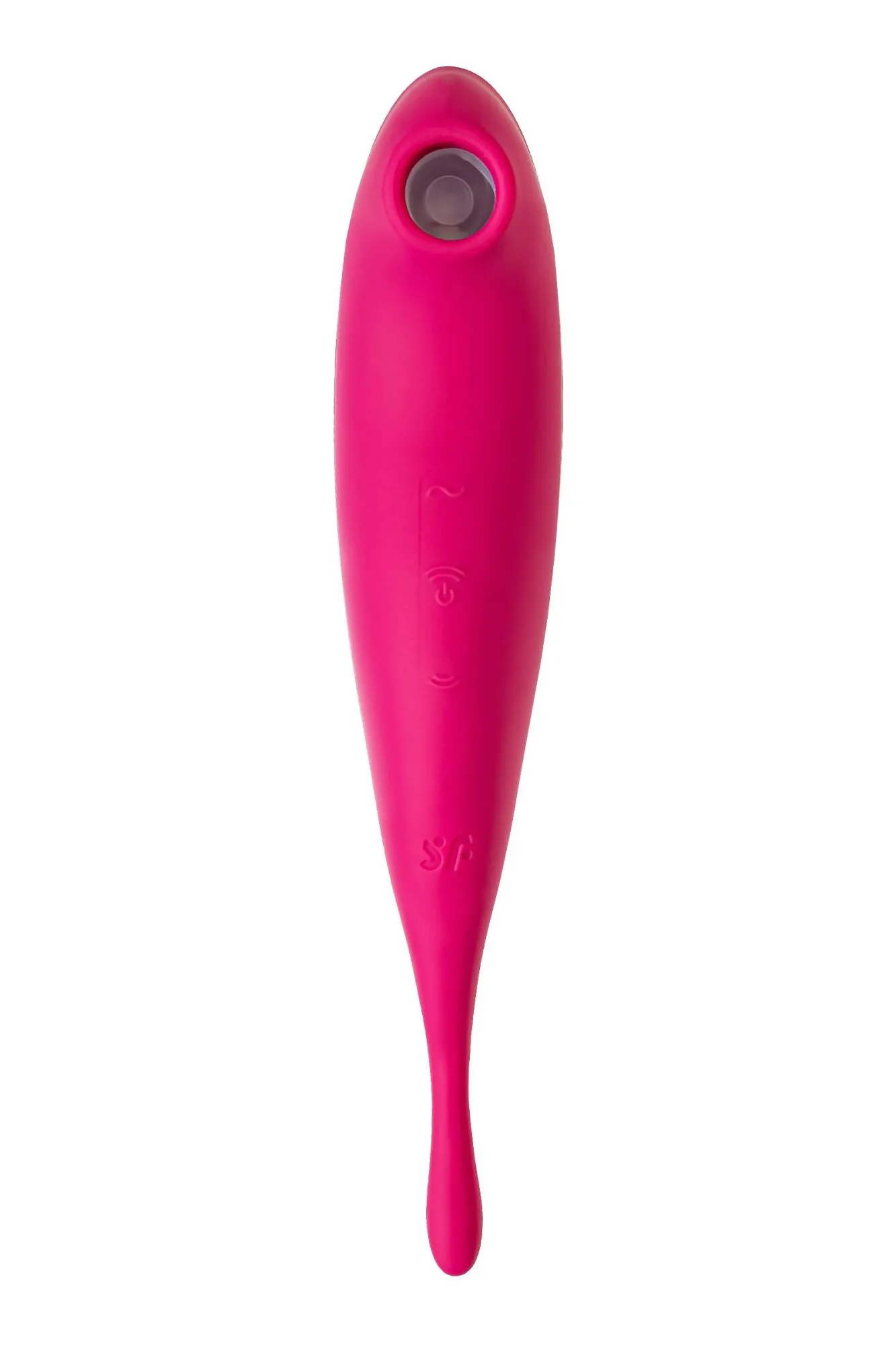 вакуум-волновой бесконтактный стимулятор клитора satisfyer twirling pro, силикон, красный, 20 см в Новом Уренгое