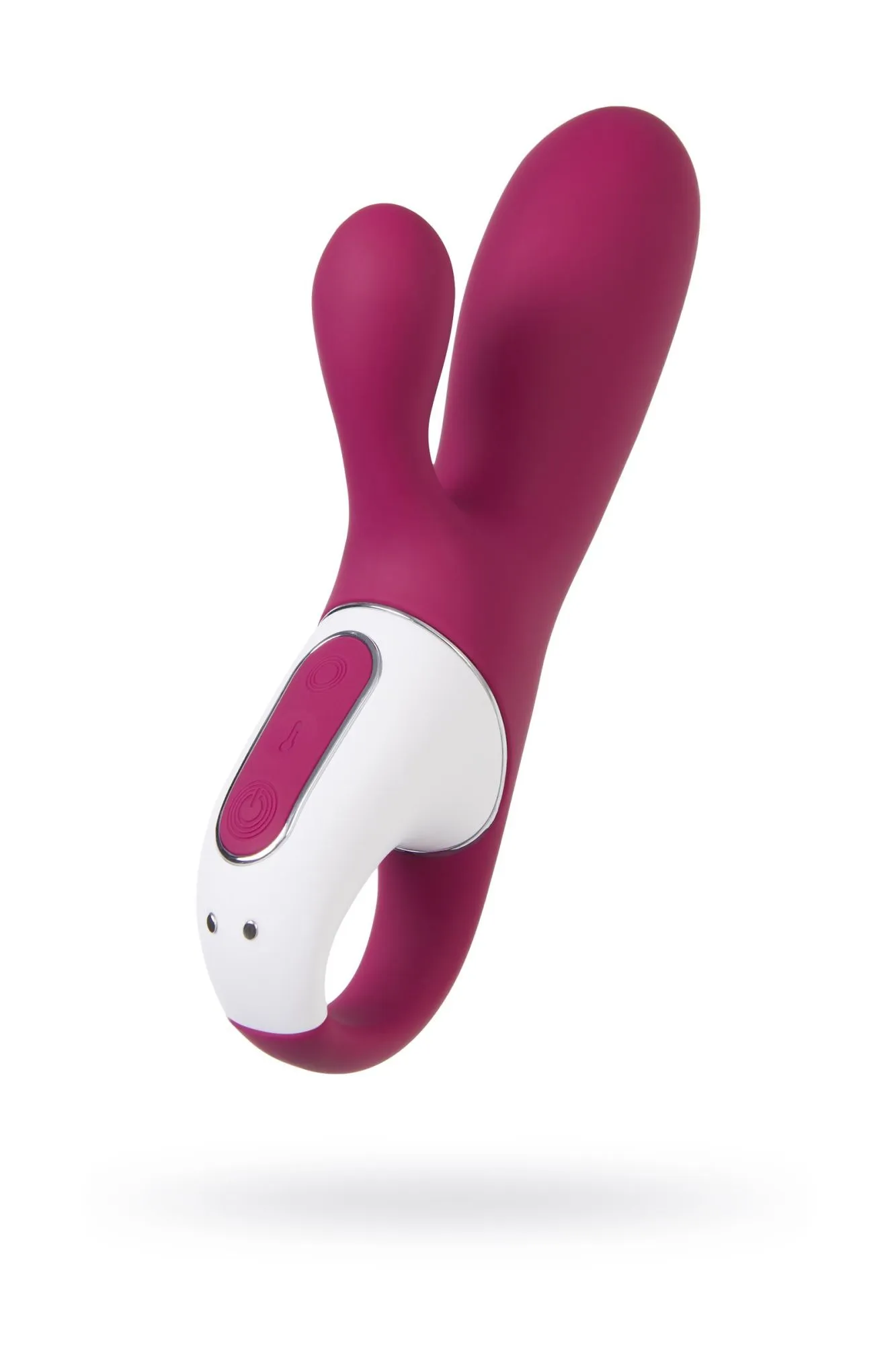 вибратор satisfyer hot bunny с клиторальным стимулятором, красный в Новом Уренгое