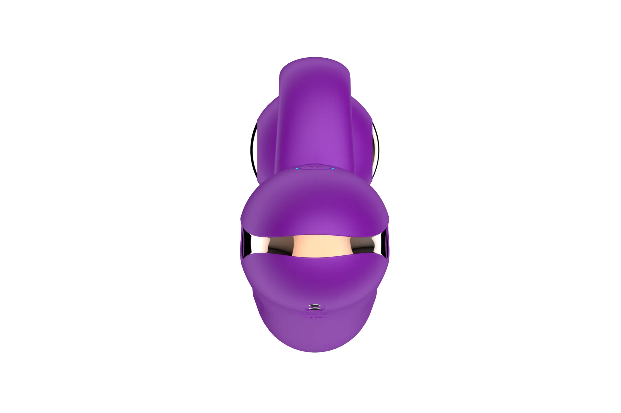 силиконовый вибратор-кролик с функцией вращения sw3052-purple в Новом Уренгое