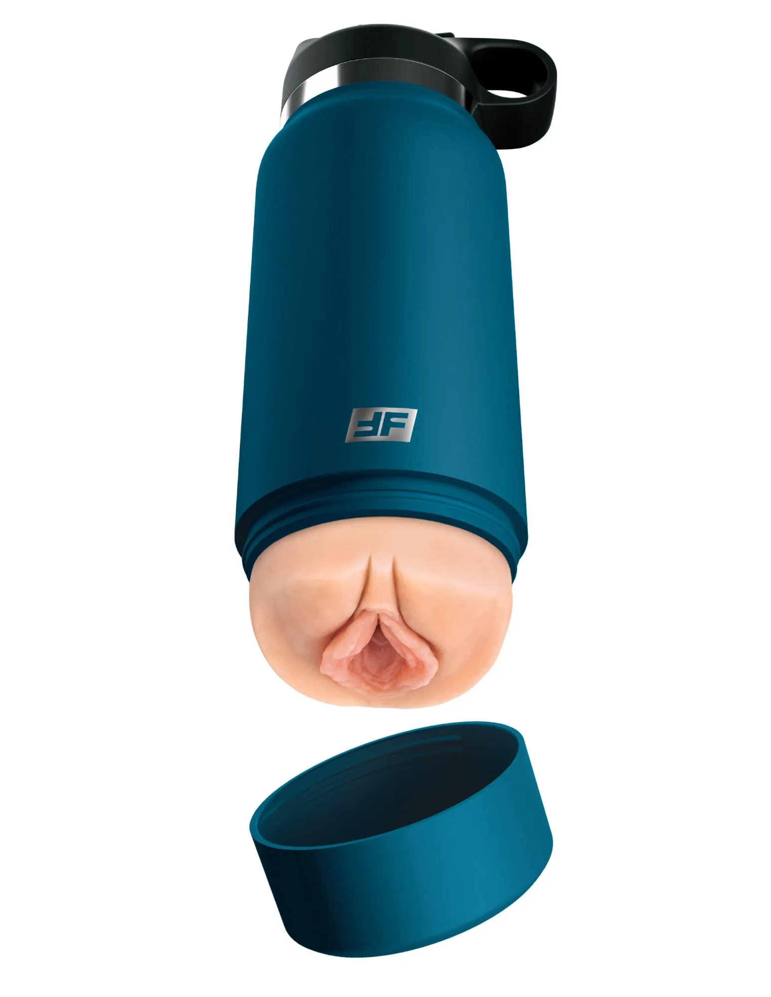 мастурбатор fap flask thrill seeker discreet stroker - black bottle - frosted pipedream rd62721pd в Новом Уренгое